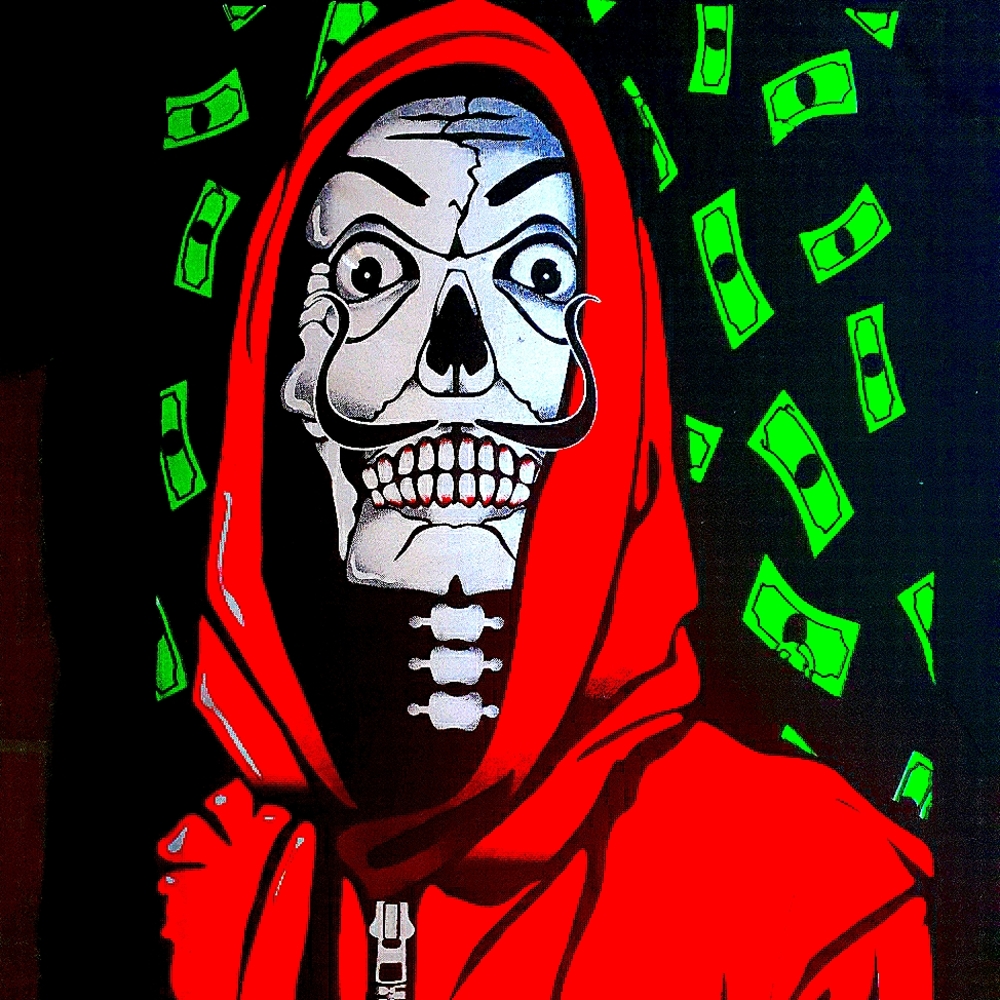 L Esquizo Graphic Tee House of paper Neon Glow in the Dark CDMX IMPORTED